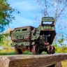 Механічний 3D пазл-конструктор 3DBRT Хаймарс Дерев'яний кольоровий 308 деталей (020899)