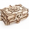 Механічний 3D пазл-конструктор UGears Антикварна скринька Дерев'яний 185 деталей (70089)