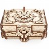 Механічний 3D пазл-конструктор UGears Антикварна скринька Дерев'яний 185 деталей (70089)