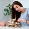 Механічний 3D пазл-конструктор UGears Антикварна скринька Дерев'яний 185 деталей (70089)