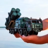 Механічний 3D пазл-конструктор 3DBRT РК Нептун Дерев'яний олива 435 деталей (020799)