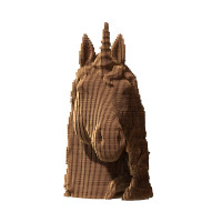 3D пазл-конструктор Cartonic 3D Puzzle Unicorn Єдиноріг Картонний (CARTUNI)