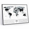 Скретч карта світу 1DEA.me Travel Map Flags World ENG 80*60 см (FW)