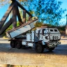 Механічний 3D пазл-конструктор 3DBRT Хаймарс Дерев'яний білий 308 деталей (020852)