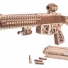 Штурмова гвинтівка AR-T (М16) Wood Trick (496 деталей) - механічний 3д пазл