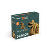 3D пазл-конструктор Cartonic 3D Puzzle Dragon Дракон Картонний (CARTDRA)