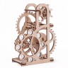 Механічний 3D пазл-конструктор UGears Силомір Дерев'яний 48 деталей (70005)