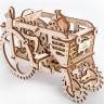 Механічний 3D пазл-конструктор UGears Трактор Дерев'яний 97 деталей (70003)