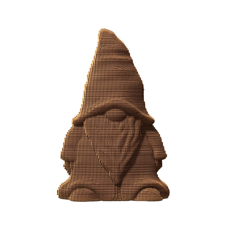 3D пазл-конструктор Cartonic 3D Puzzle Gnome Гном Картонний (CARTGNOM)