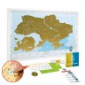 Скретч карта України Discovery Map "Відкривай Україну!" UA 68*48 см