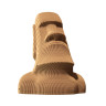 3D пазл-конструктор Cartonic 3D Puzzle Moai Статуя Моаї Картонний (CARTMOAI)