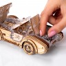 Механічний 3D пазл-конструктор Viter Models Спідстер 442 деталі (Speedster-V2)