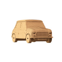 3D пазл-конструктор Cartonic 3D Puzzle Mini Cooper Міні Купер Картонний (CARTMINI)